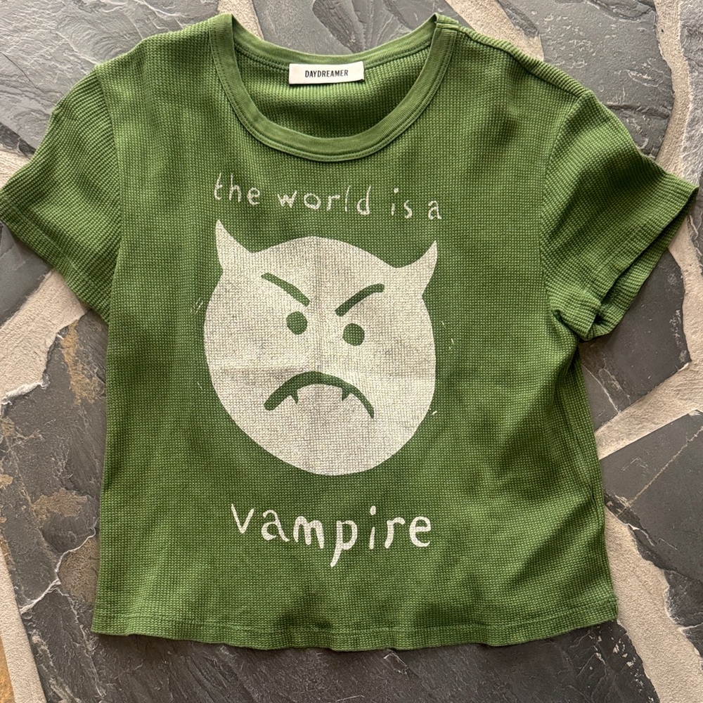 Daydreamer Olive smashing pumpkins Vampire Tee